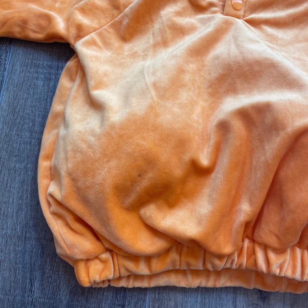 Target Toddler Pumpkin Costume‎ 12-18 Months Orange Plush Jack-O-Lantern 2pc Set - Picture 8 of 9